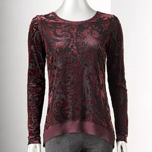 Simply Vera Wang Velvet Top